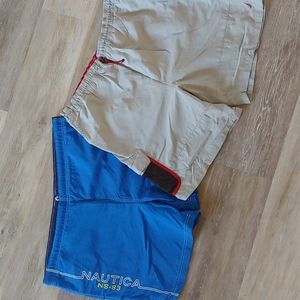 Lot of 2 Nautica Men's Board Shorts Size XL